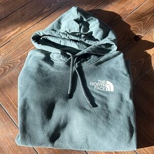 Men’s size medium dark green North Face hoodie